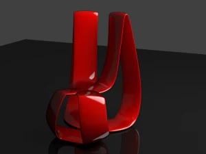 krzesło węzłowe Model 3D