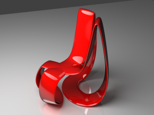 the knot chair 3D Model