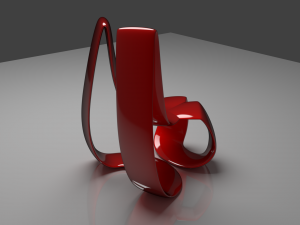 the knot chair 3D Model