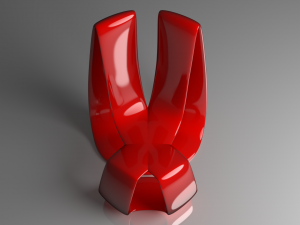 the knot chair 3D Model
