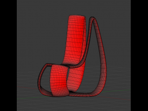 the knot chair 3D Model
