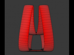 the knot chair 3D Model