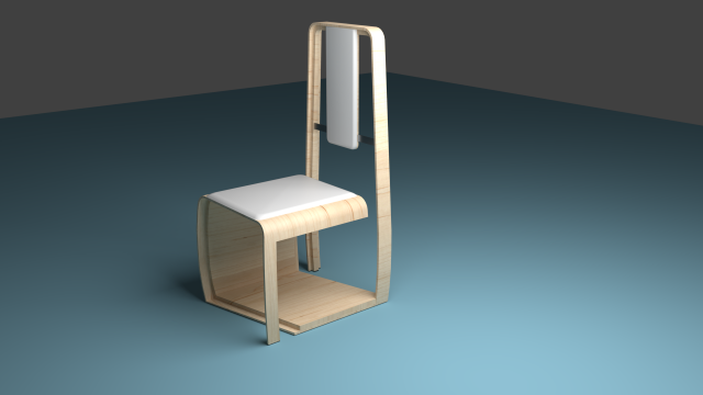 the deviant chair 3D Модель .c4d .max .obj .3ds .fbx .stl .blend 