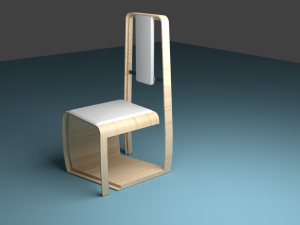 the deviant chair 3D Model