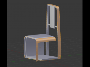 the deviant chair 3D Модель
