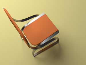 the bridge chair 3D मॉडल