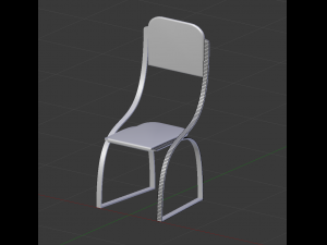 the bridge chair 3D मॉडल