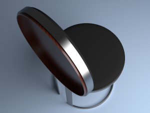 the circles chair 3D Модель