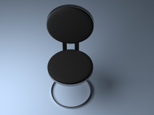 the circles chair 3D Модель