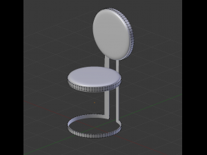 the circles chair 3D Модель