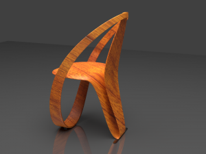 the cocoon chair 3D Model