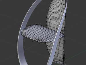 the cocoon chair 3D Model