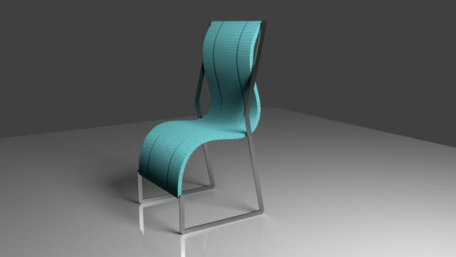 the sledge chair 3D Model .c4d .max .obj .3ds .fbx .stl .blend 