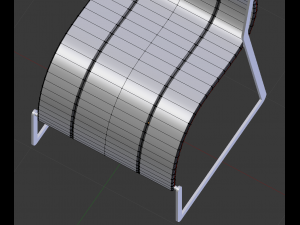 the sledge chair 3D Model
