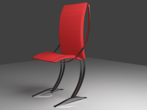 the bipod chair 3D 모델