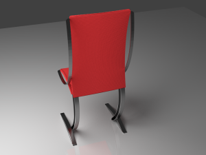 the bipod chair 3D 모델