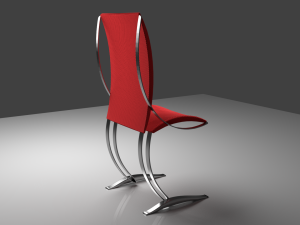 the bipod chair 3D 모델