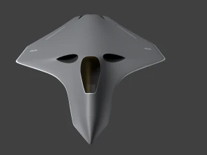 sixth generation stealth fighter 1 3D Model