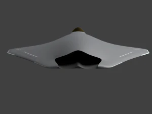 sixth generation stealth fighter 1 3D Model