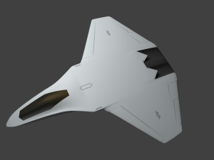 sixth generation stealth fighter 2 3D Model