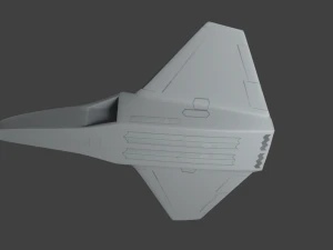 sixth generation stealth fighter 2 3D Model