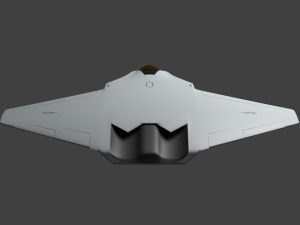 sixth generation stealth fighter 2 Modelo 3D