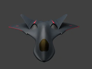 stealth fighter jet 3D Model