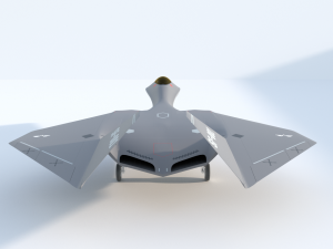 silent falcon the next generation stealth fighter jet Modelo 3D
