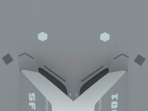 silent falcon the next generation stealth fighter jet Modelo 3D