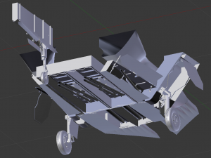silent falcon the next generation stealth fighter jet Modelo 3D