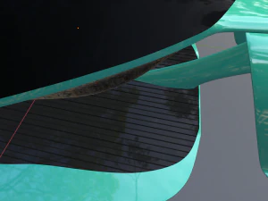 The volt futuristic ev hypercar 3D Model