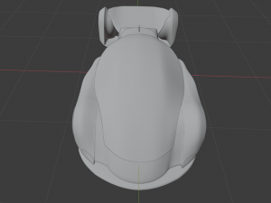 The volt futuristic ev hypercar Modelo 3D