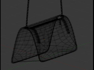 일탈적인 핸드백 클래스와 실용성 3D 모델