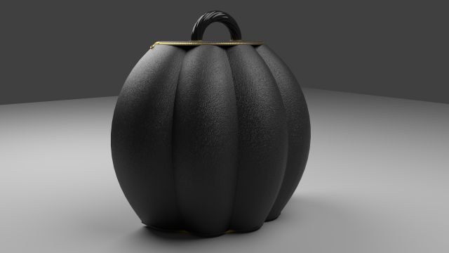 The Pumpky Bag Rounded and chic Modèle 3D .c4d .max .obj .3ds .fbx .stl .blend 