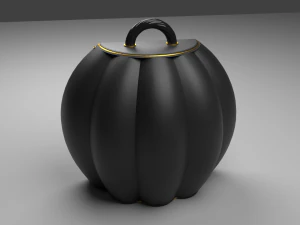 The Pumpky Bag Rounded and chic 3D Model