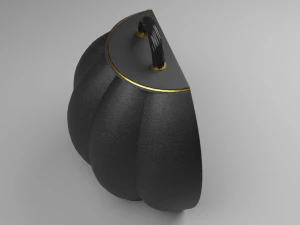 The Pumpky Bag Rounded and chic 3D Model