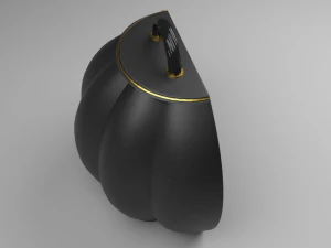 The Pumpky Bag Rounded and chic 3D Model