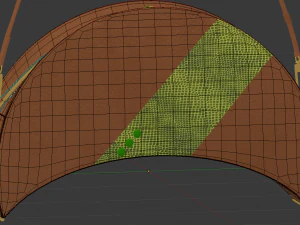 The Crescent Handbag Retro and Chic 3D Model