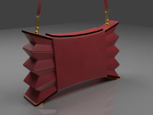 The Accordion Handbag Catchy and Class 3D Model