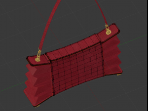 The Accordion Handbag Catchy and Class 3D 모델
