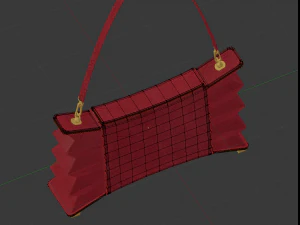 The Accordion Handbag Catchy and Class 3D Model