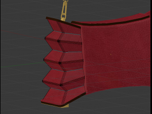 The Accordion Handbag Catchy and Class 3D 모델