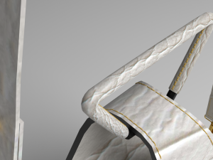 The Triangular Handbag catchy and Luxury 3D मॉडल