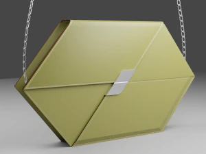 The Hexa Handbag modern and chic 3D Model