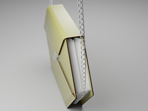 The Hexa Handbag modern and chic Modèle 3D