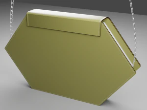 The Hexa Handbag modern and chic 3D Model
