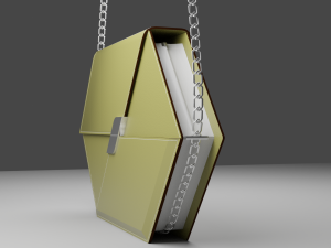 The Hexa Handbag modern and chic Modèle 3D