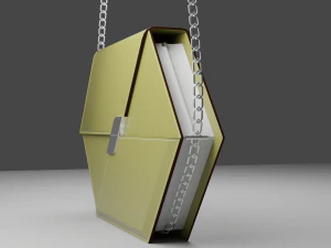 The Hexa Handbag modern and chic 3D Model