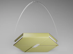 The Hexa Handbag modern and chic 3D Model