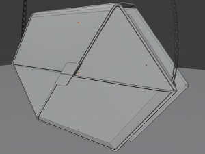 The Hexa Handbag modern and chic Modèle 3D
